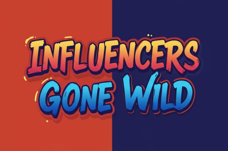 Influencers Gone Wild: An Analysis of Online Behavior